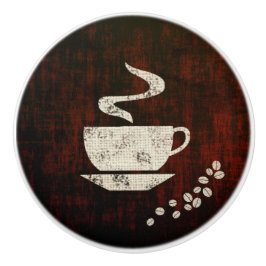 Koffie Mok & bonen R - Knob Keramische Knop