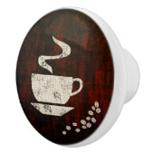 Koffie Mok & bonen R - Knob Keramische Knop (Rechts)