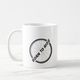 Koffie Mok "Born to Ride" Wielontwerp