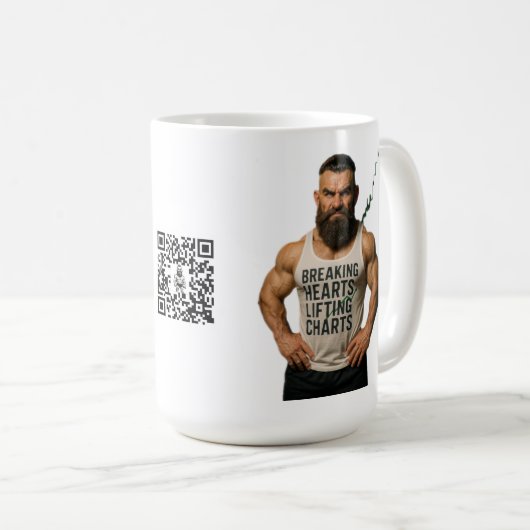 Koffie Mok - Breaking Hearts Lifting Charts (Voorkant rechts)