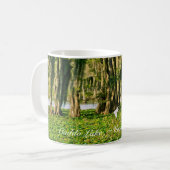 Koffie Mok - Caddo Lake Cypress & Bird-001 (Voorkant links)