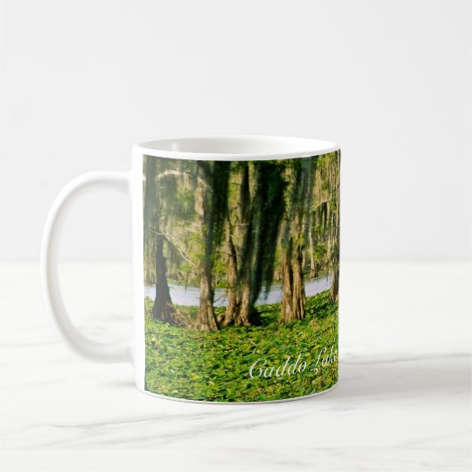Koffie Mok - Caddo Lake Cypress & Bird-001 (Links)