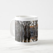 Koffie Mok - Caddo Lake zonsondergang002 (Voorkant links)