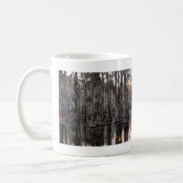 Koffie Mok - Caddo Lake zonsondergang002