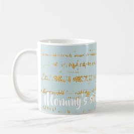 Koffie mok "Classic Gold/Blue Mama's Sippy Cup"