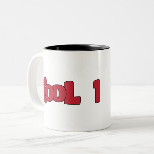 Koffie mok COOL 1 design (Voorkant links)