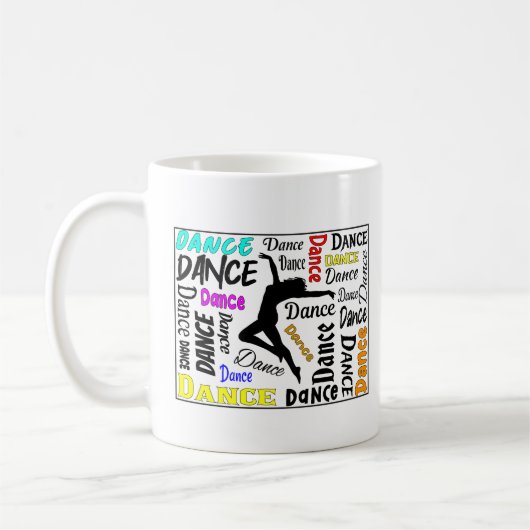 koffie Mok Dans Design in Kleur (Links)