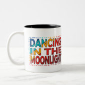 Koffie Mok Dansen in het Moonlight ontwerp (Links)