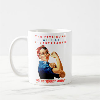 koffie-mok "DE REVOLUTIE.." Koffiemok