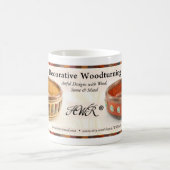 Koffie-Mok - Decoratief hout Koffiemok (Center)