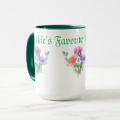 Koffie Mok die kan worden gepersonaliseerd door de (Voorkant links)