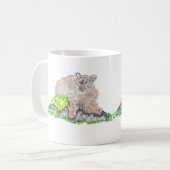 Koffie Mok: Dorst hebben Koffiemok (Voorkant links)