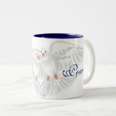 Koffie Mok Dove Love Peace (Voorkant rechts)