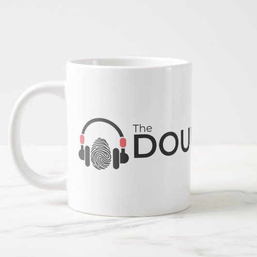 Koffie-Mok - Dubbele Loop Podcast Grote Koffiekop (Links)