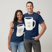 Koffie Mok Dunn Aardewerk Grappig Cool Mom T-shirt (Unisex)