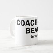 Koffie-mok - 'Een coach is je baken...' Koffiemok (Voorkant links)