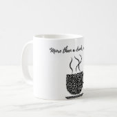 "Koffie Mok: een Mok die bij je humeur past" (Voorkant links)