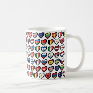 Koffie Mok Eurovision Flags Accent Coffee Mok 11oz