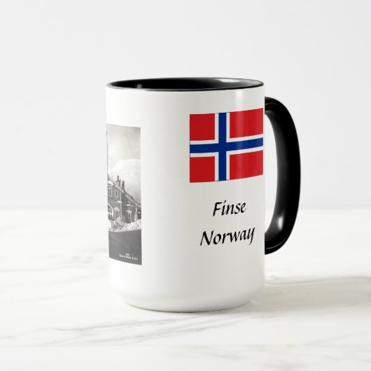 Koffie-Mok - Finland, Noorwegen Mok (Voorkant rechts)