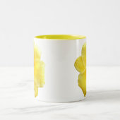 Koffie-Mok - Geel daglicht Tweekleurige Koffiemok (Center)