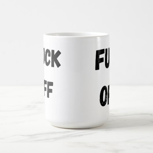 Koffie Mok, Grappige Mok, Offensive Coffee Mok (Center)