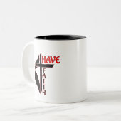 Koffie Mok heeft vertrouwen (Voorkant links)