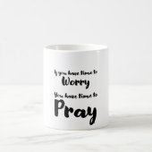 Koffie mok herinnert ons eraan om te stoppen met z (Center)