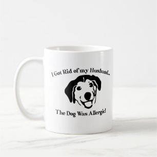 Koffie Mok. Hond ontwerp Koffiemok