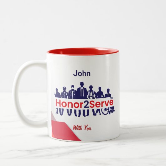 Koffie Mok -Honor2Serve (Links)