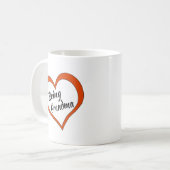 Koffie Mok houdt ervan oma te zijn (Voorkant links)
