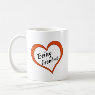 Koffie Mok houdt ervan oma te zijn