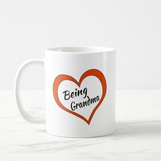 Koffie Mok houdt ervan oma te zijn (Links)