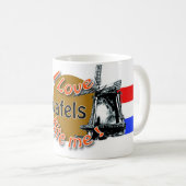 Koffie-Mok I houdt van stroopwafels Koffiemok (Voorkant rechts)