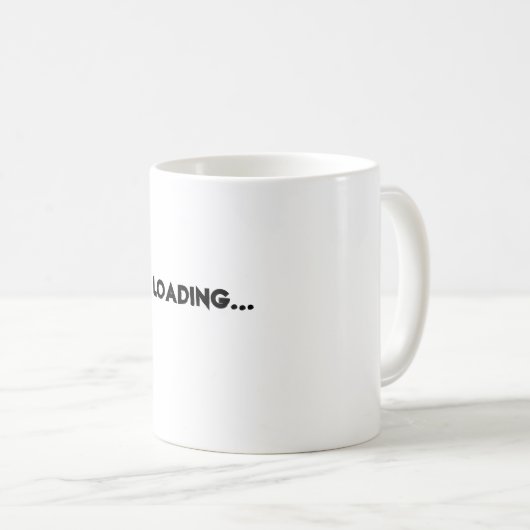 Koffie Mok – ideaal voor slow starters (Voorkant rechts)