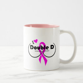 Koffie mok - Ik hou van Double D