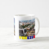 Koffie mok Ik hou van Venezuela, aanpasbaar (Voorkant rechts)