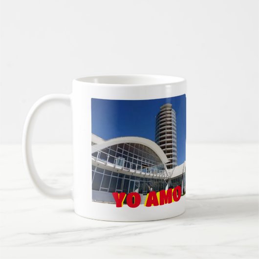 Koffie mok Ik hou van Venezuela, aanpasbaar (Links)