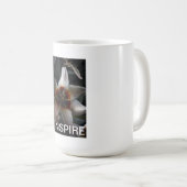 Koffie-Mok — Inspirerend-ventilator Koffiemok (Voorkant rechts)