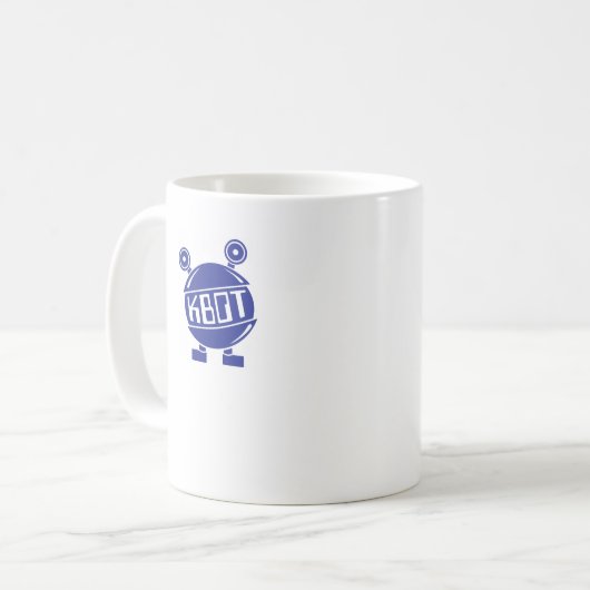 Koffie-Mok, instappen plus KBOT Koffiemok (Voorkant links)