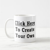 Koffie-Mok (je eigen Creëer) Koffiemok (Links)
