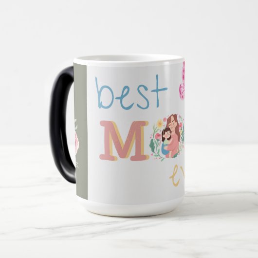 Koffie Mok – Machtiging Mama Drinkware (Voorkant links)