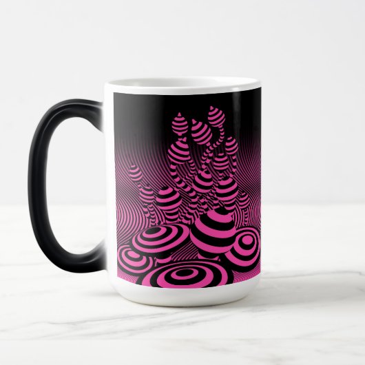 Koffie Mok Magische paddenstoel geometrische morph (Links)