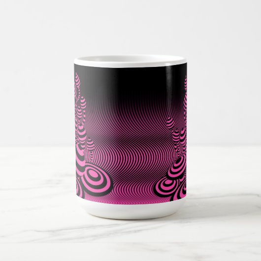 Koffie Mok Magische paddenstoel geometrische morph (Midden)