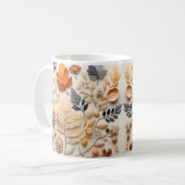 Koffie Mok met 3D Herfst Sublimatie Design (Voorkant links)