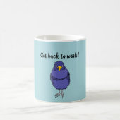 Koffie-mok met afbeelding van niet zo gelukkige vo koffiemok (Center)