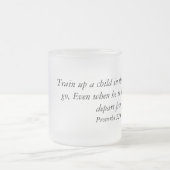 Koffie-Mok met bijbelversie Matglas Koffiemok (Center)