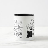 Koffie-Mok met carpenter-illustratie Mok (Midden)