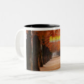 Koffie Mok met een heerlijk herfstthema (Voorkant links)