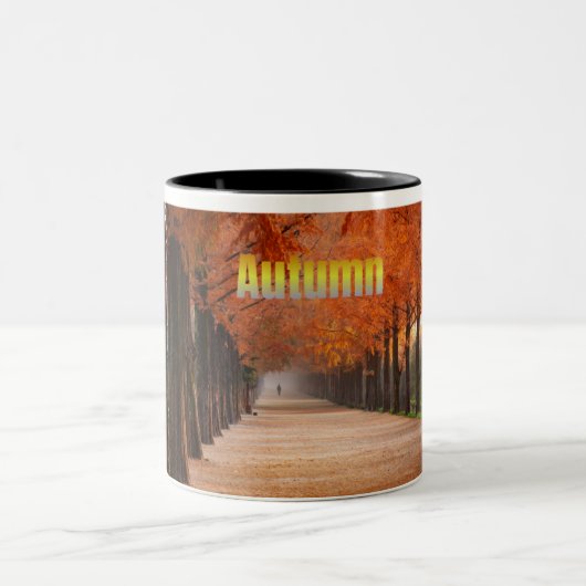 Koffie Mok met een heerlijk herfstthema (Center)