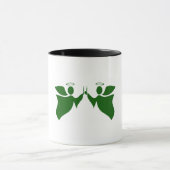 Koffie-mok met engelen mok (Midden)